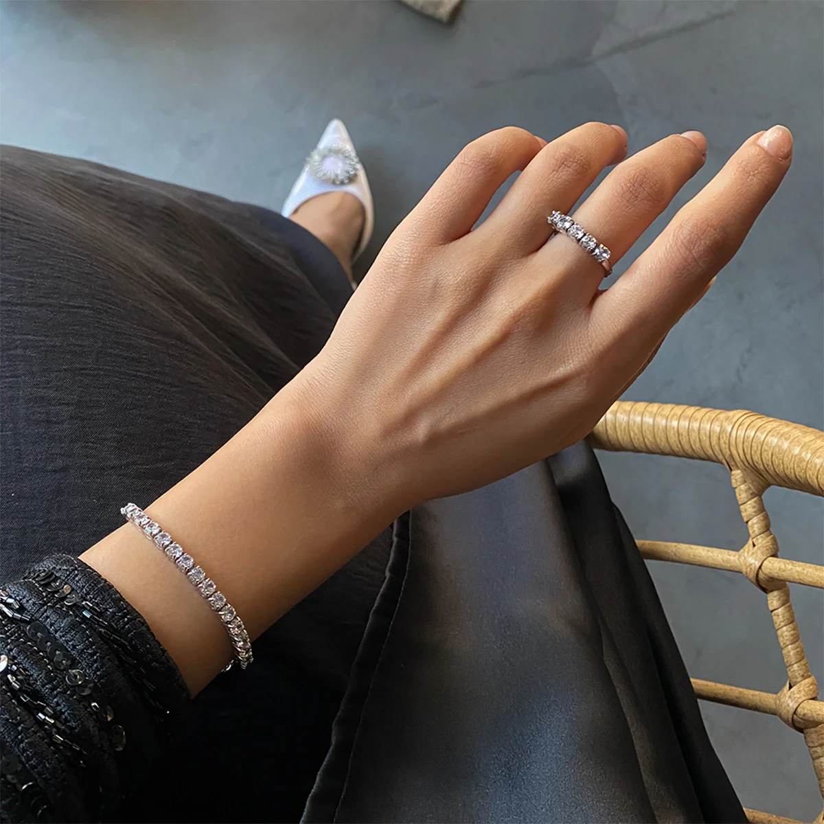 Tennis / Bracelet Silver - Image 6