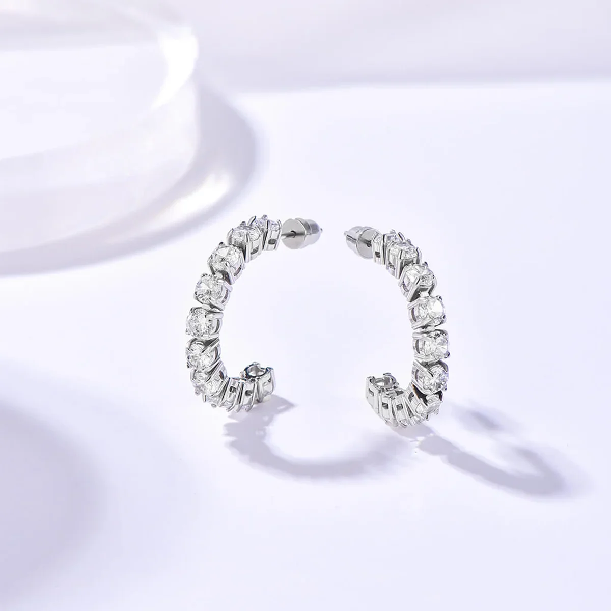 Tennis / Earrings Silver - Image 3