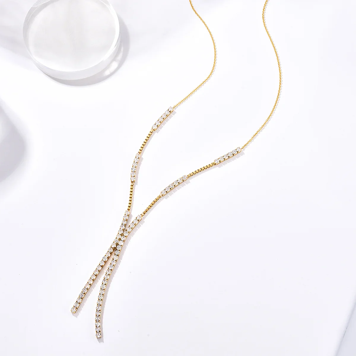 Tennis / Necklace Gold - Image 5