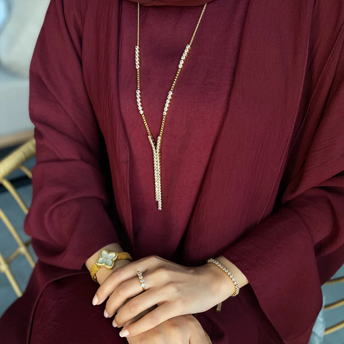 Tennis / Necklace Gold - Image 8