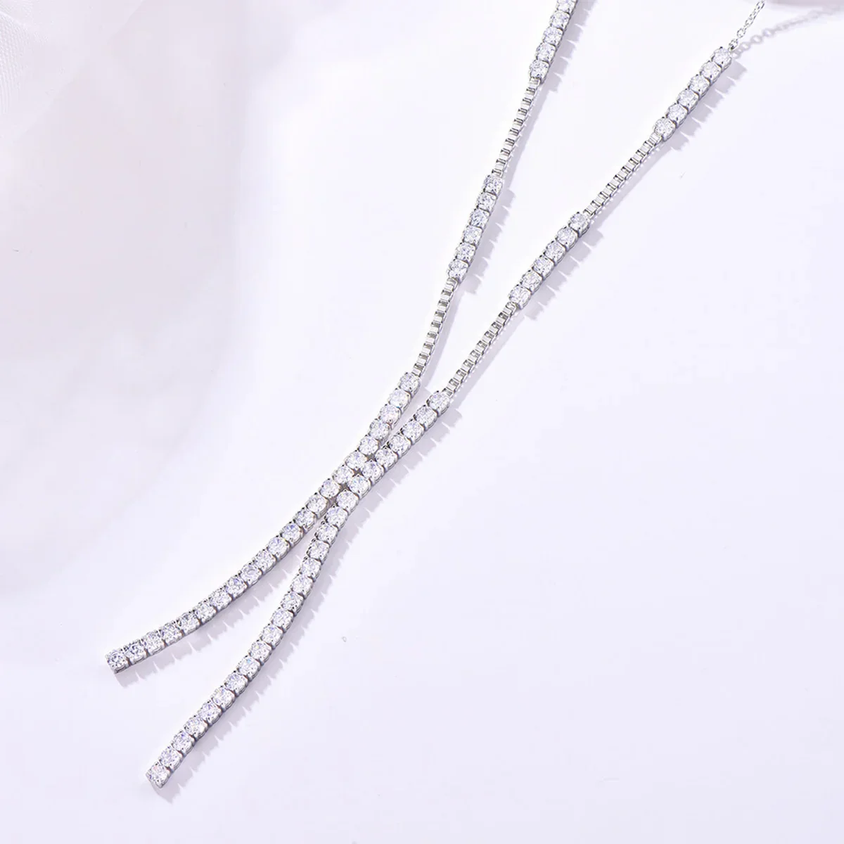 Tennis / Necklace Silver - Image 4