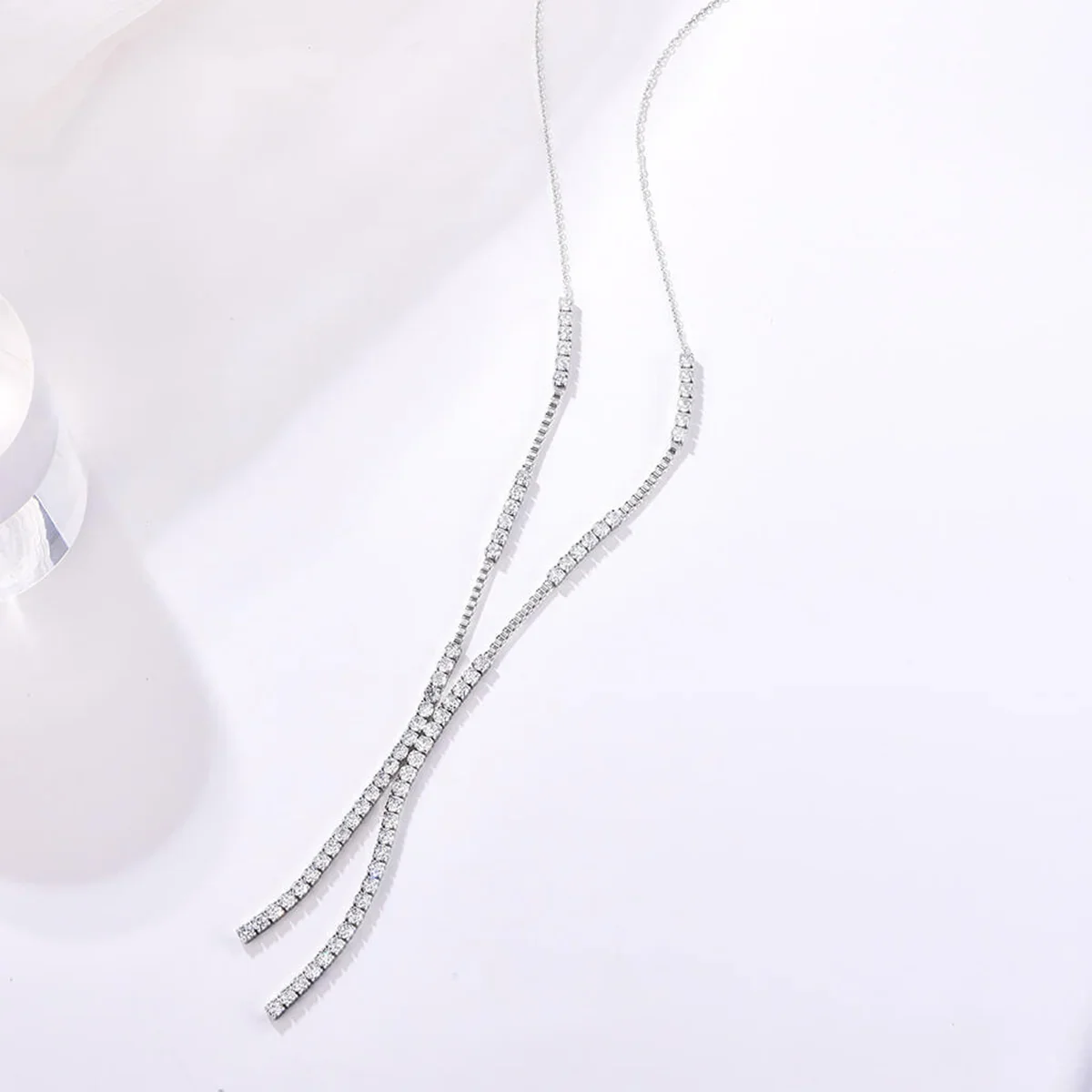 Tennis / Necklace Silver - Image 5