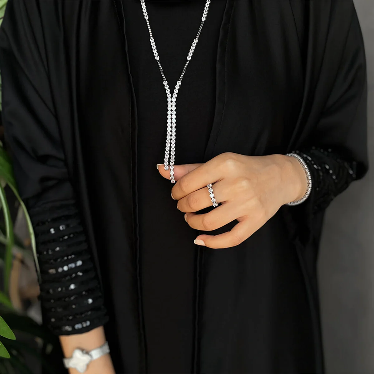 Tennis / Necklace Silver - Image 8
