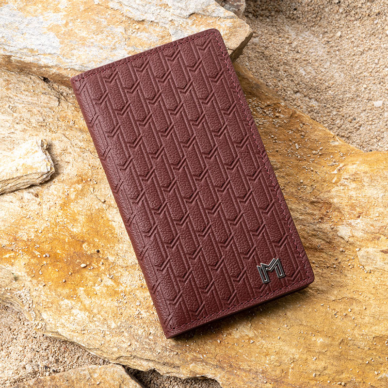 Burgundy Travel Tote / Mini tote / Long Wallet / Mini Wallet - Gift Set - Image 14