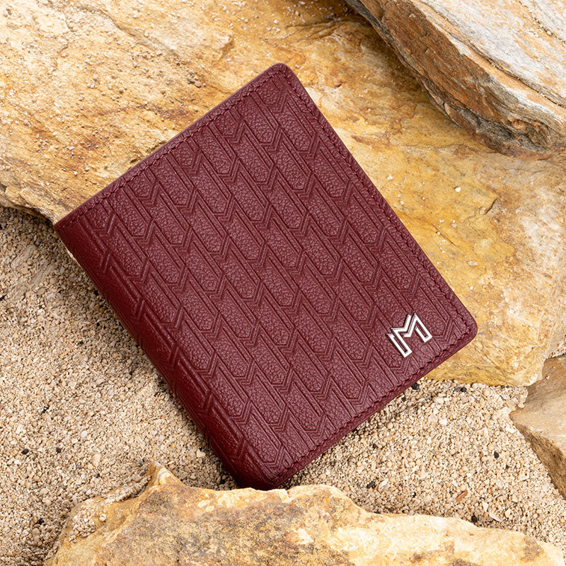 Burgundy Travel Tote / Mini tote / Long Wallet / Mini Wallet - Gift Set - Image 15