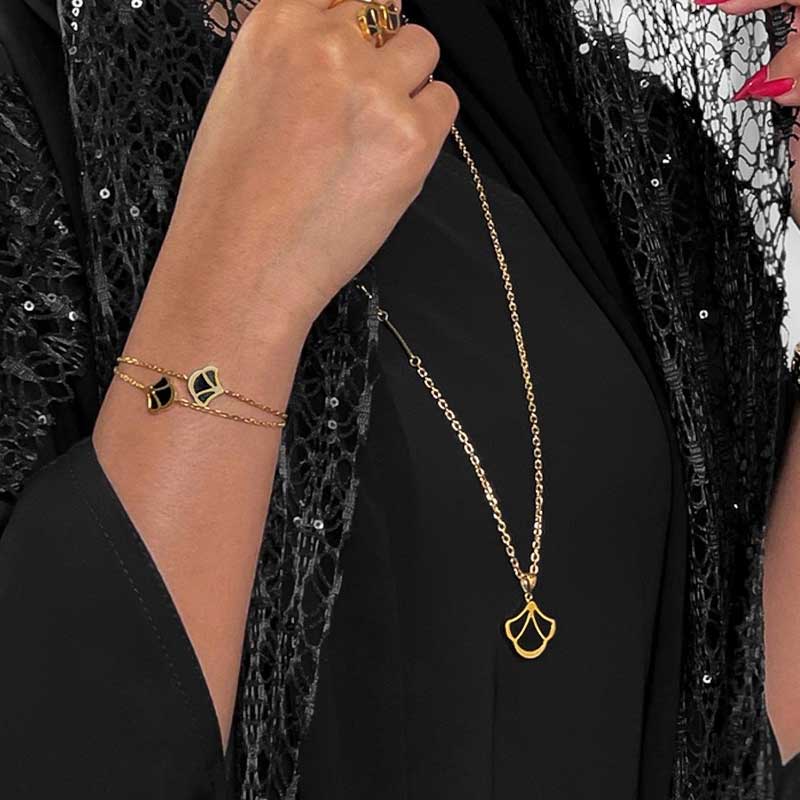 Tulip / Bracelet Black Gold - Image 4