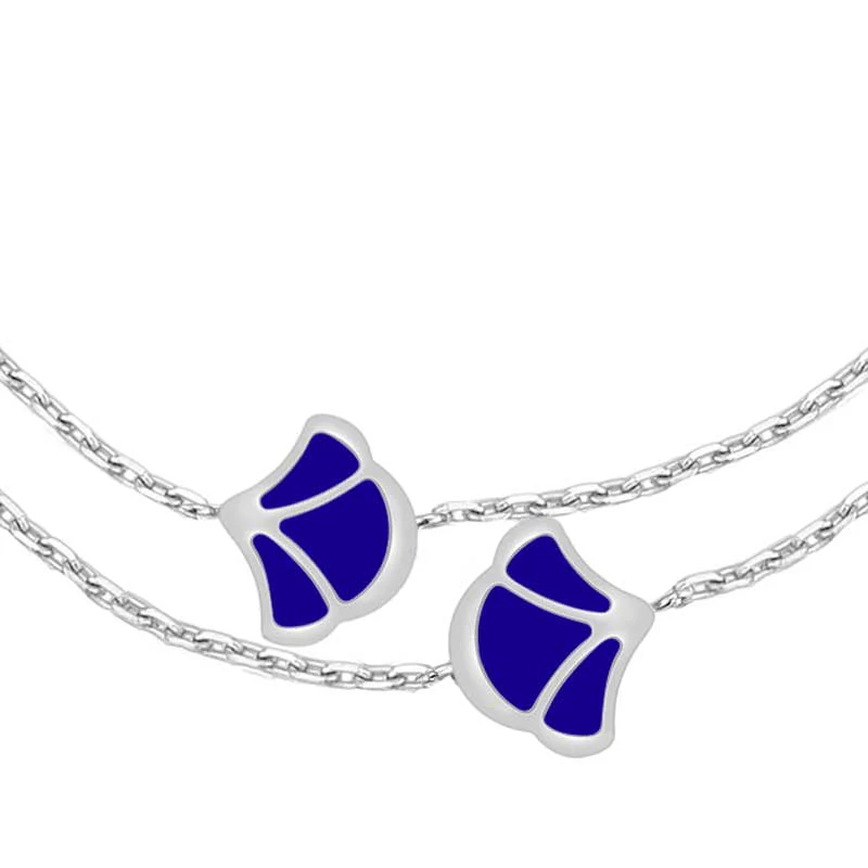 Tulip / Bracelet Blue Silver - Image 2