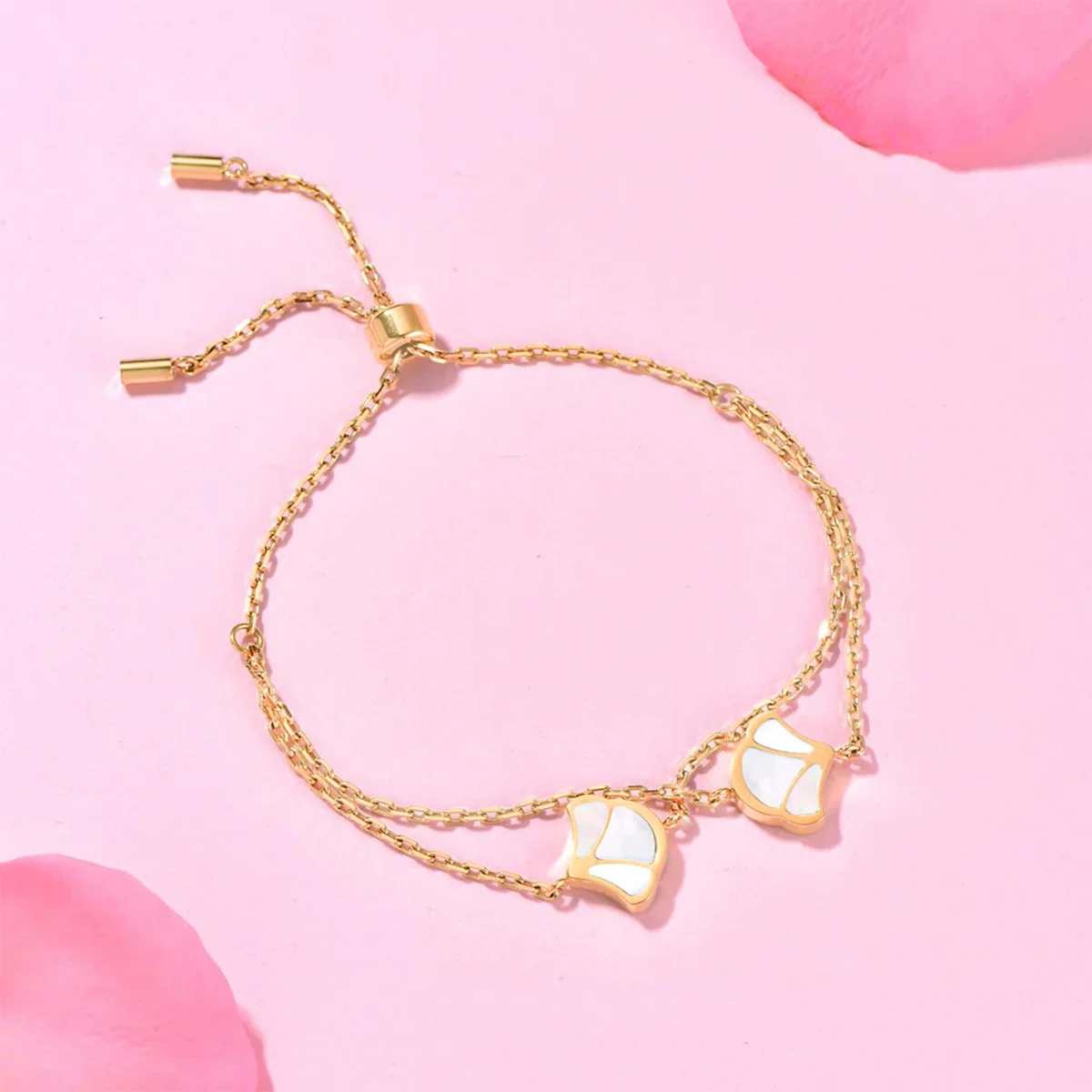 Tulip / Bracelet Pearl Gold - Image 3