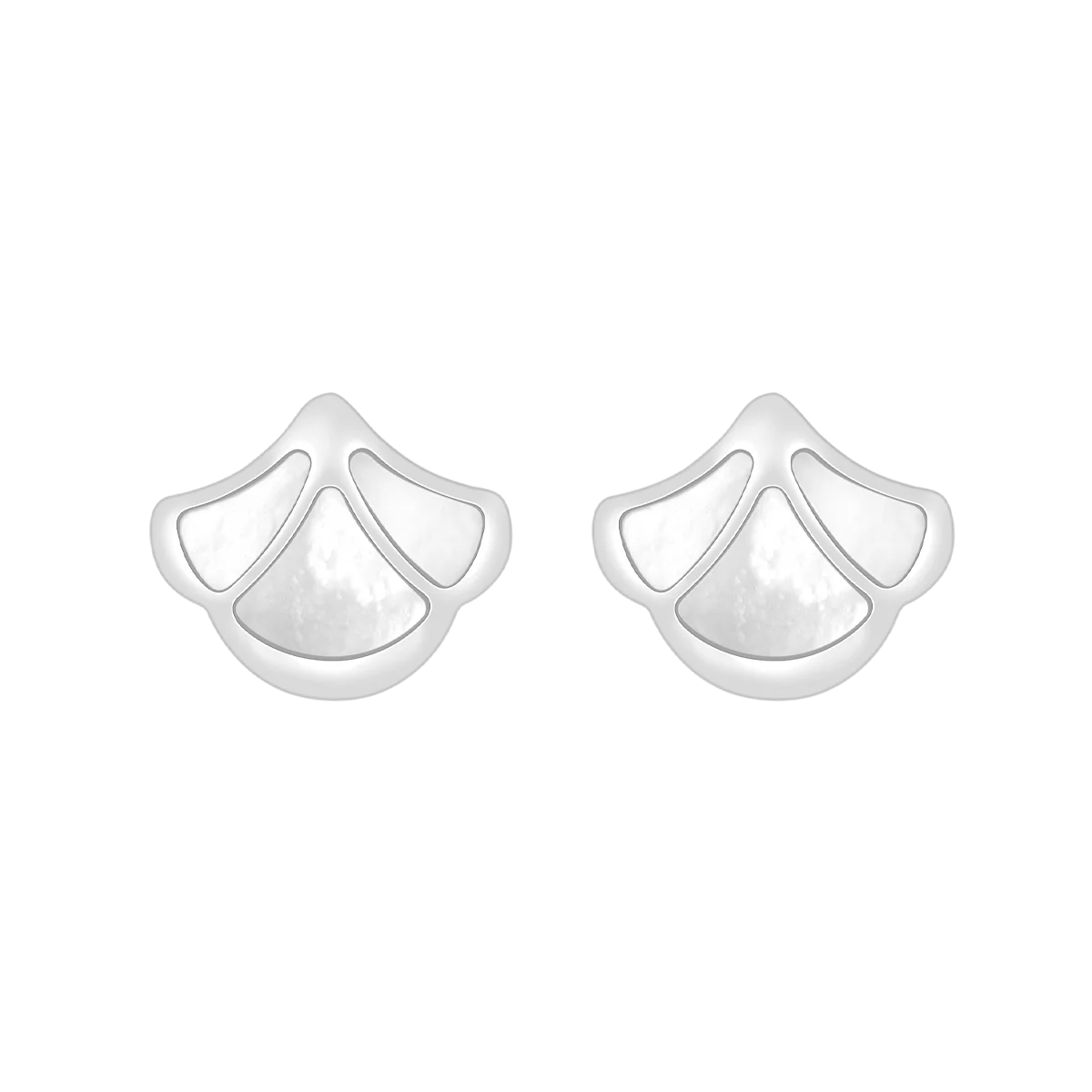 Tulip / Earrings Pearl Silver - Image 2