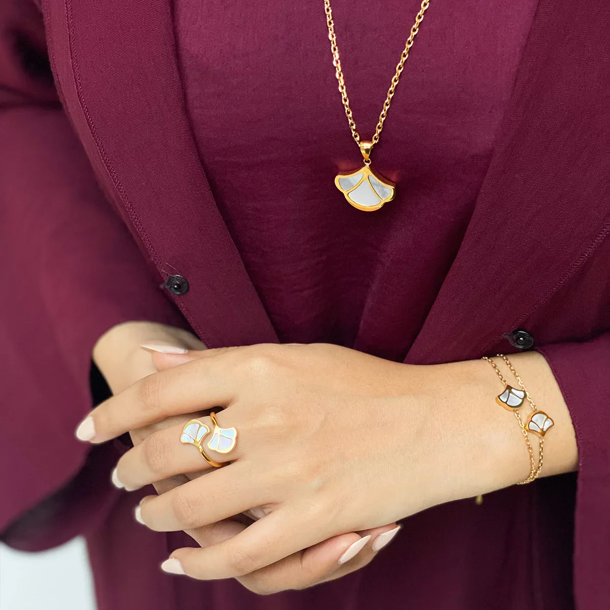 Tulip / Set Pearl Gold - Image 11