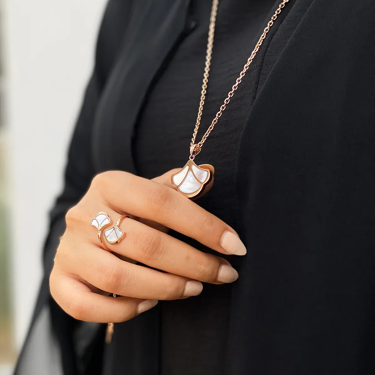 Tulip / Set Pearl Rose Gold - Image 10