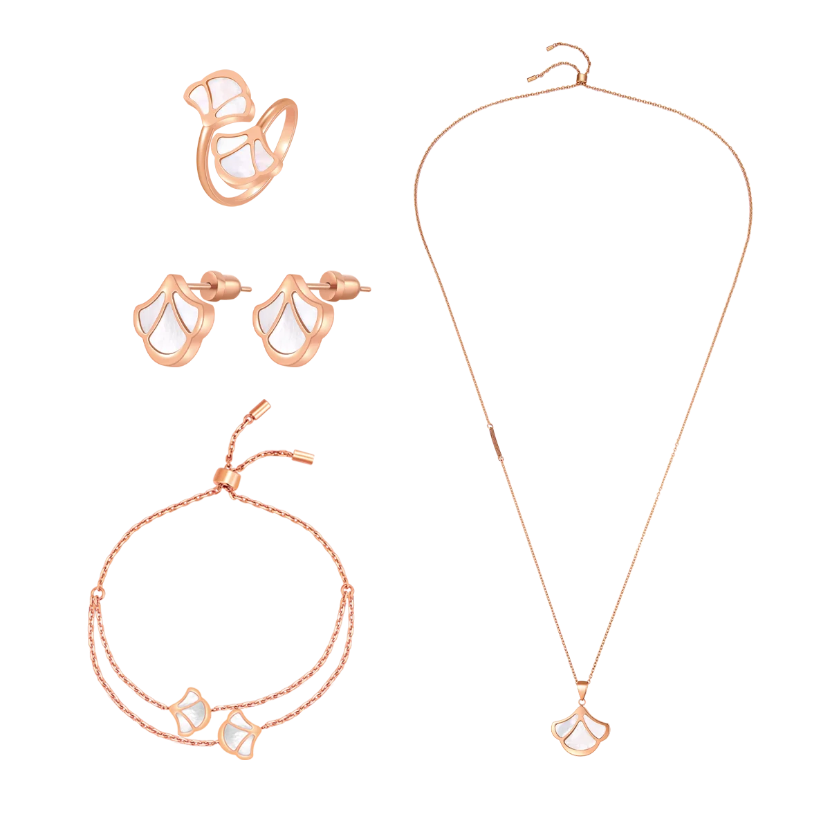 Tulip / Set Pearl Rose Gold - Image 6