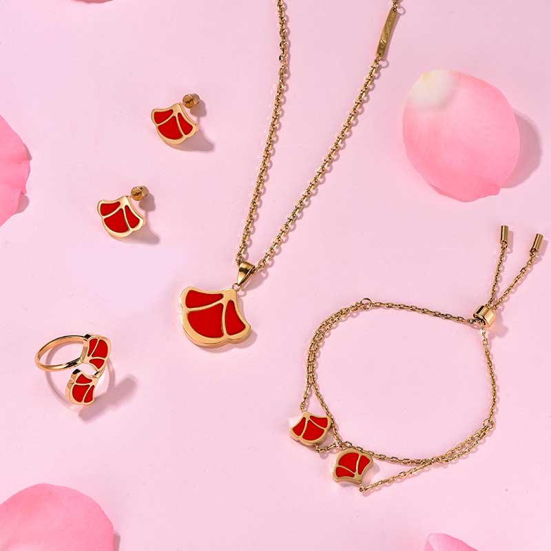 Tulip / Set Red Gold - Image 6