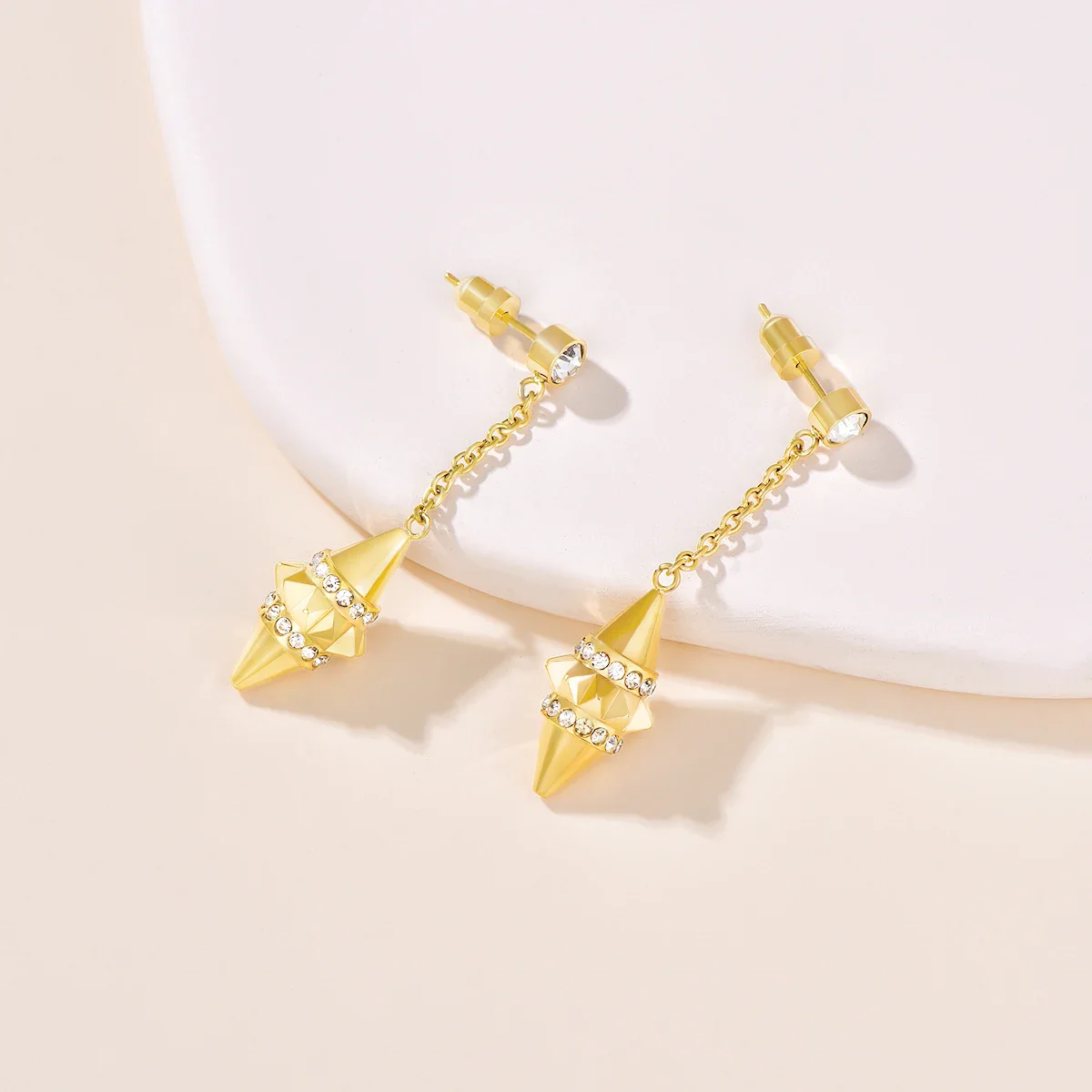 Turath / Earrings Gold - Image 3