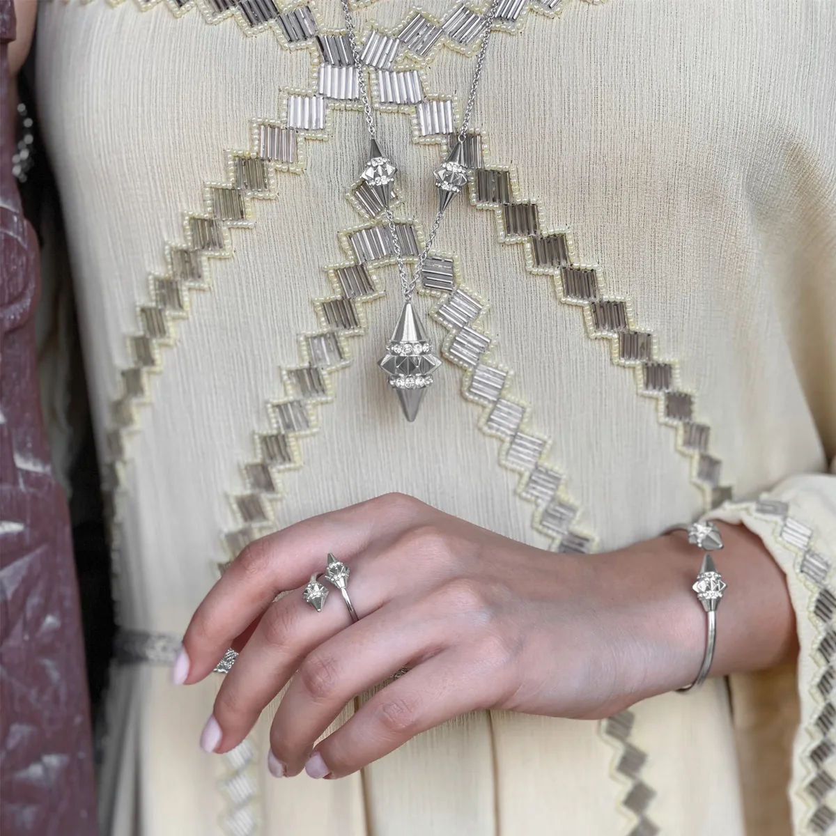 Turath / Necklace Silver - Image 8